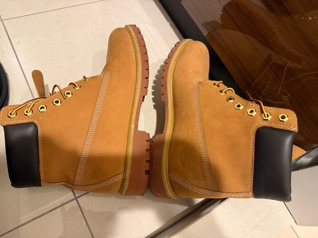 Timberland 6インチ プレミアム イエローブーツ　28cm