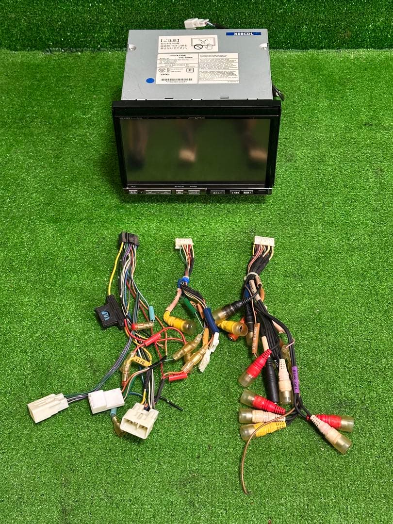 アルパイン VIE-X088 HDDナビ フルセグ。 2018年地図データ.