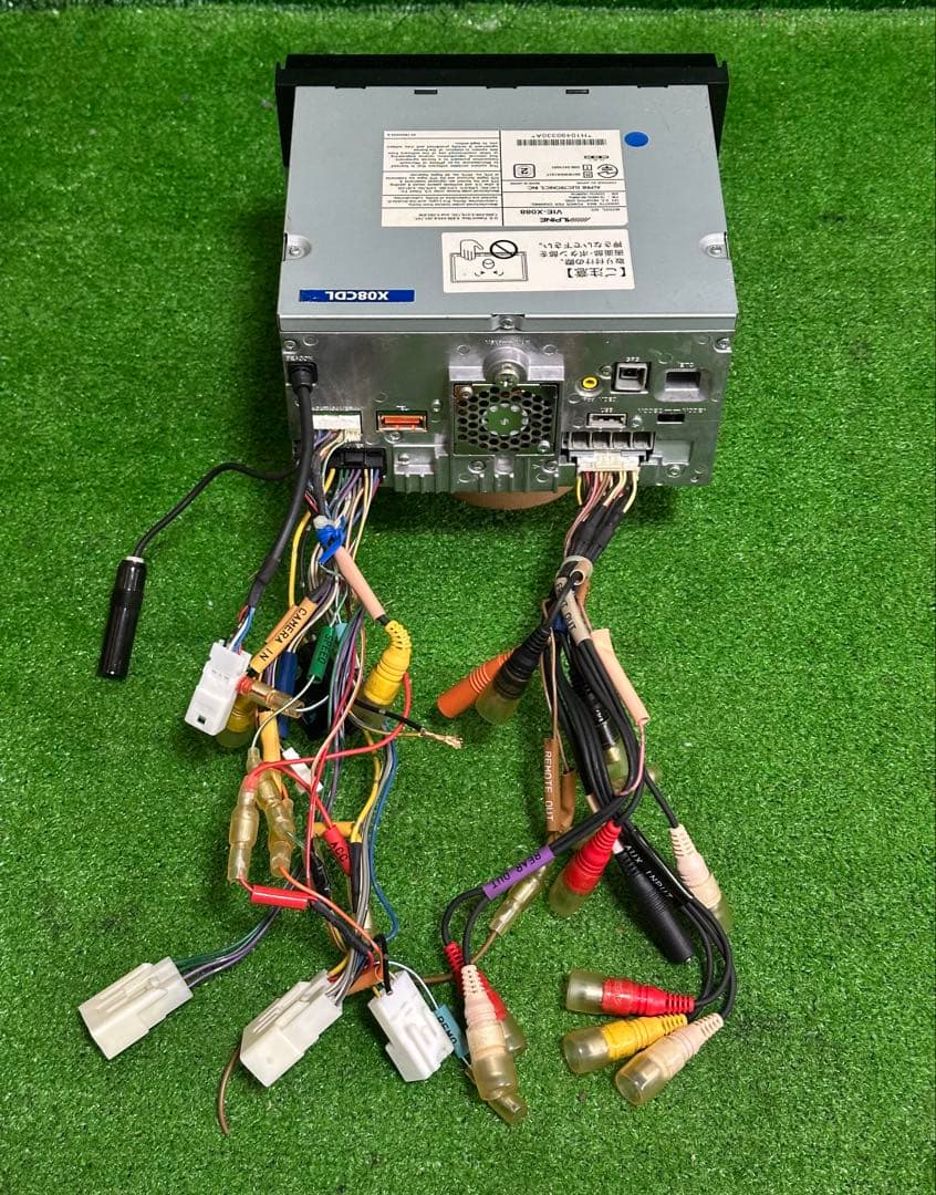 アルパイン VIE-X088 HDDナビ フルセグ。 2018年地図データ.