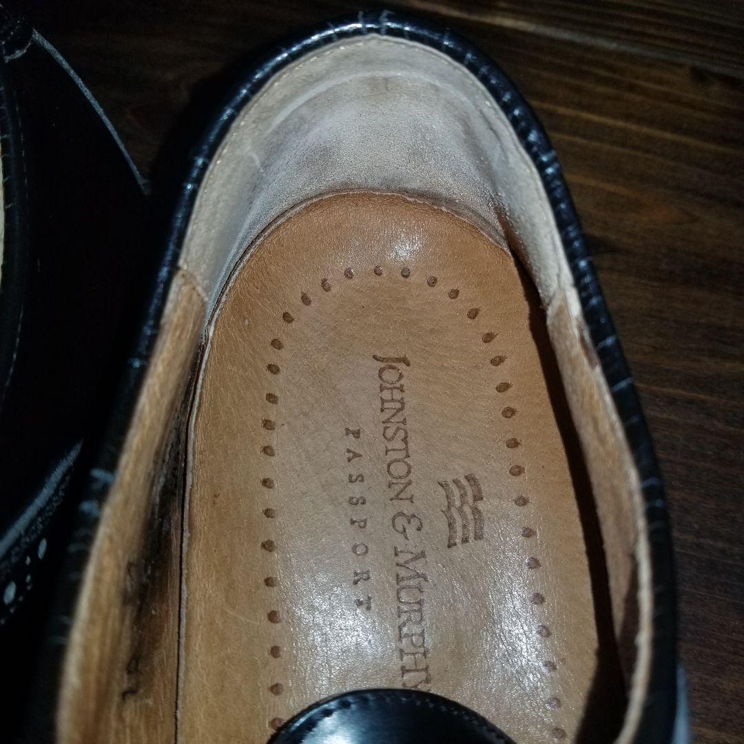 美品　Johnston ＆ Murphy　サドルシューズ　28.0 イタリア製
