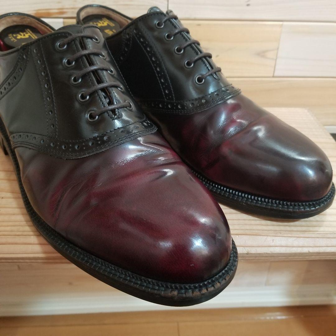 美品　Johnston ＆ Murphy　サドルシューズ　28.0 イタリア製