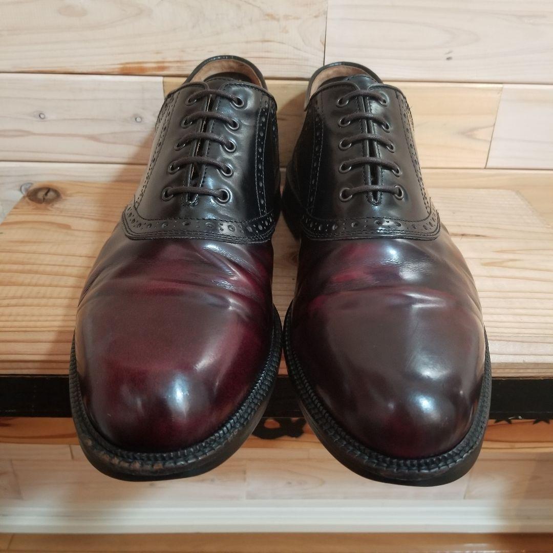 美品　Johnston ＆ Murphy　サドルシューズ　28.0 イタリア製