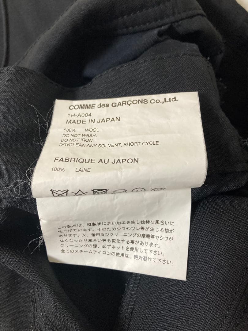 COMME des GARÇONS ブラック サロペット L