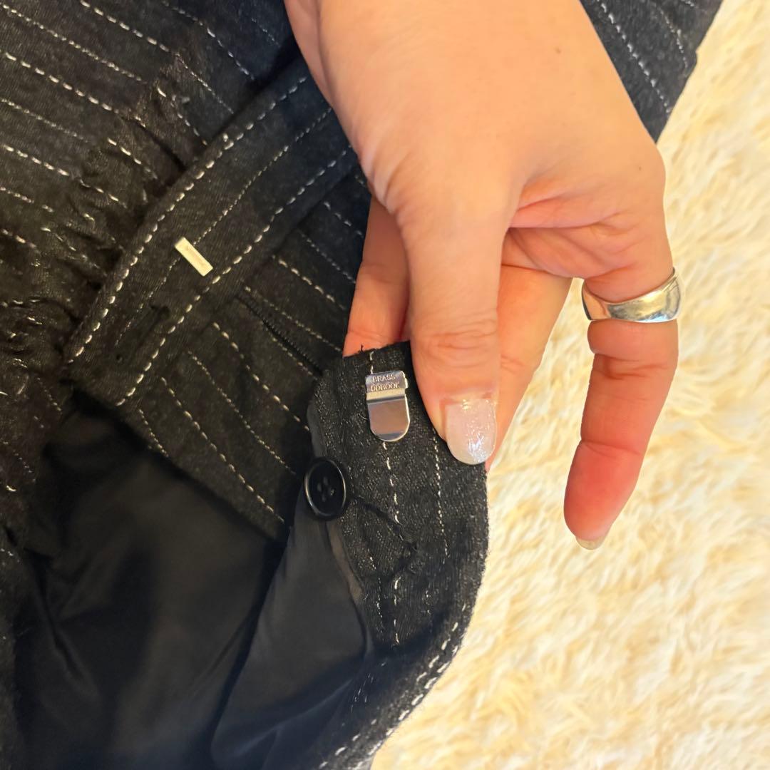 AMOMENT〔アモーメント〕ハーフパンツ ストライプ