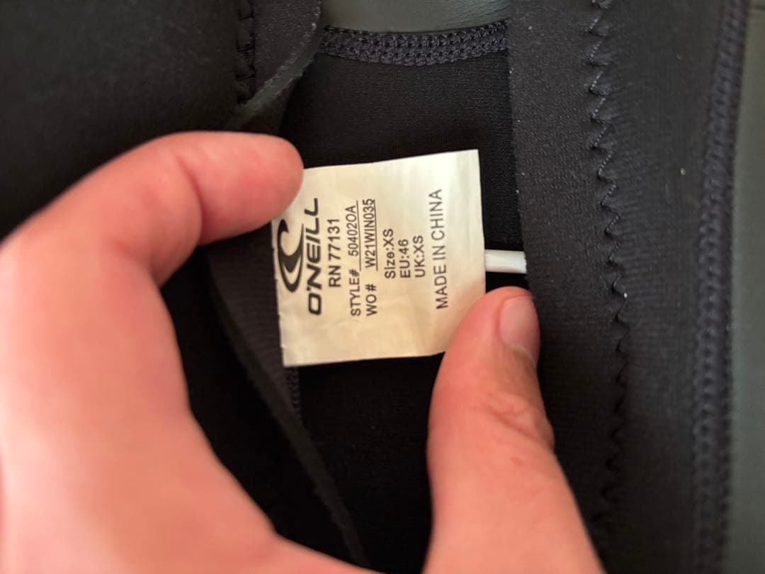 O'Neill フルスーツウェットスーツ XS 3/2mm