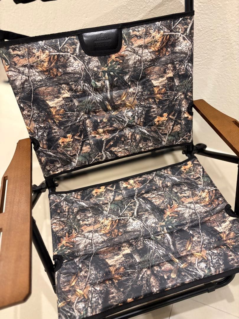 アッソブ　オリジナル カモ ローバーチェア　マルチクッション付