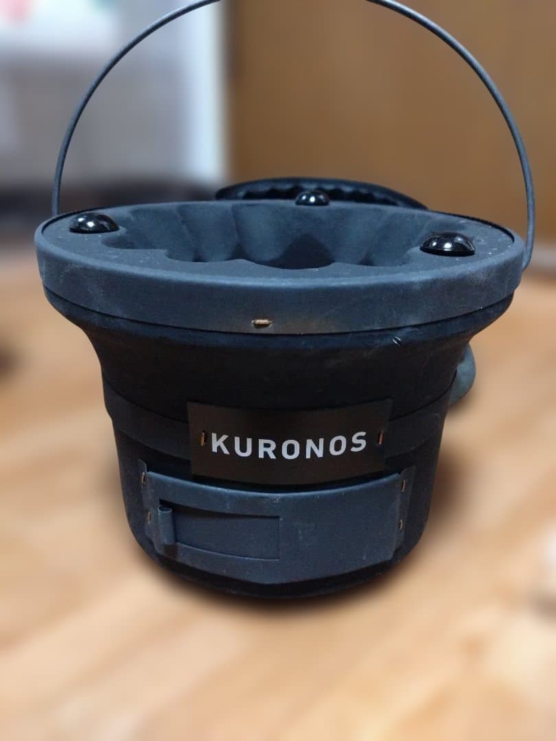【未使用】KURONOS 黒七輪 5号（手乗りサイズ）補修塗料・クッカーケース