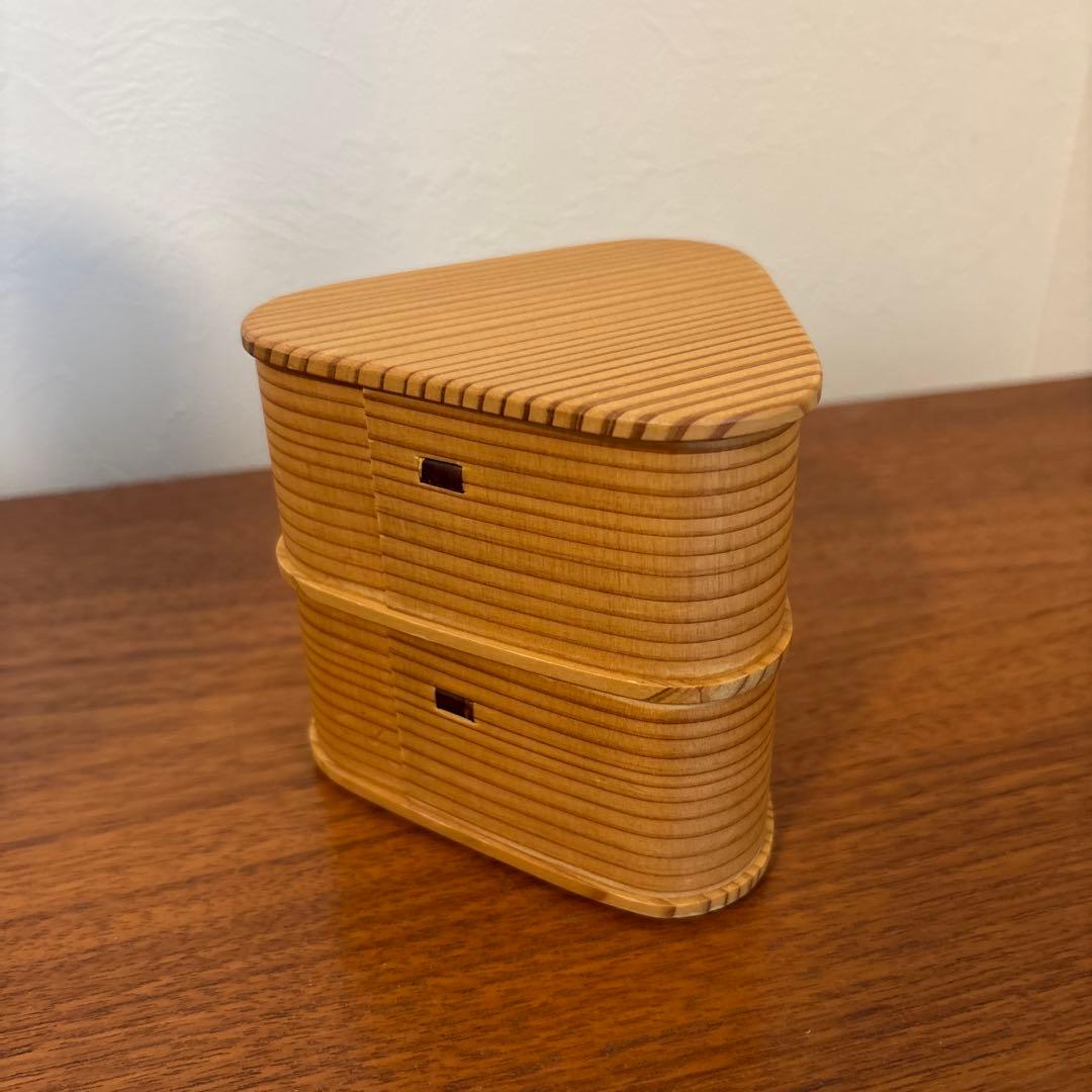 大館曲げわっぱ弁当 廃盤レア　おにぎり型　三角