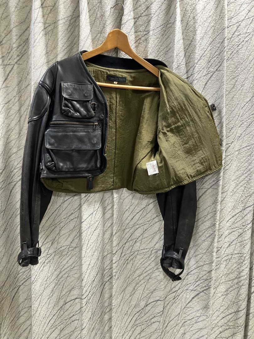 HAROLD'S GEAR ハロルズギア ベリーショートレザージャケット