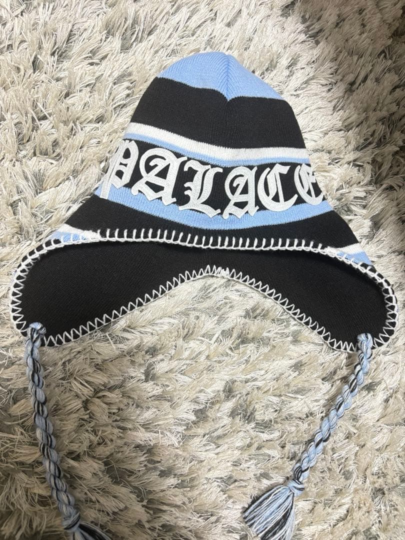帽子 PALACE UNION PERUVIAN BEANIE BLACK