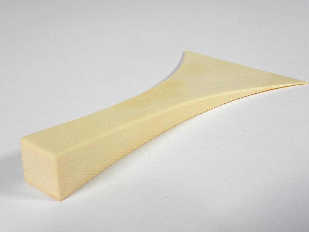 極上　三味線　撥　バチ　天然素材　和楽器　民謡　アンティーク　細密細工