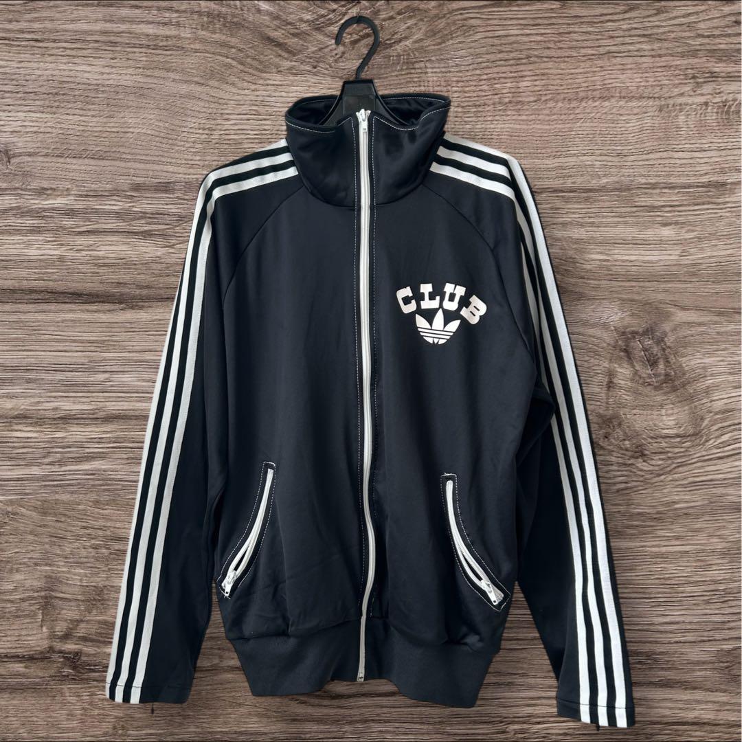 希少 adidas CLUB トレフォイル トラックジャケット　アディダス L