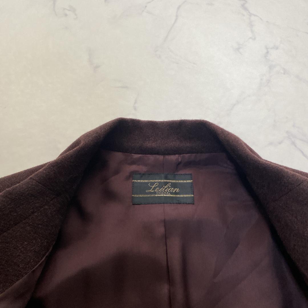 美品✨レリアン ロロピアーナ サイズ13 カシミヤ100 テーラード 2B