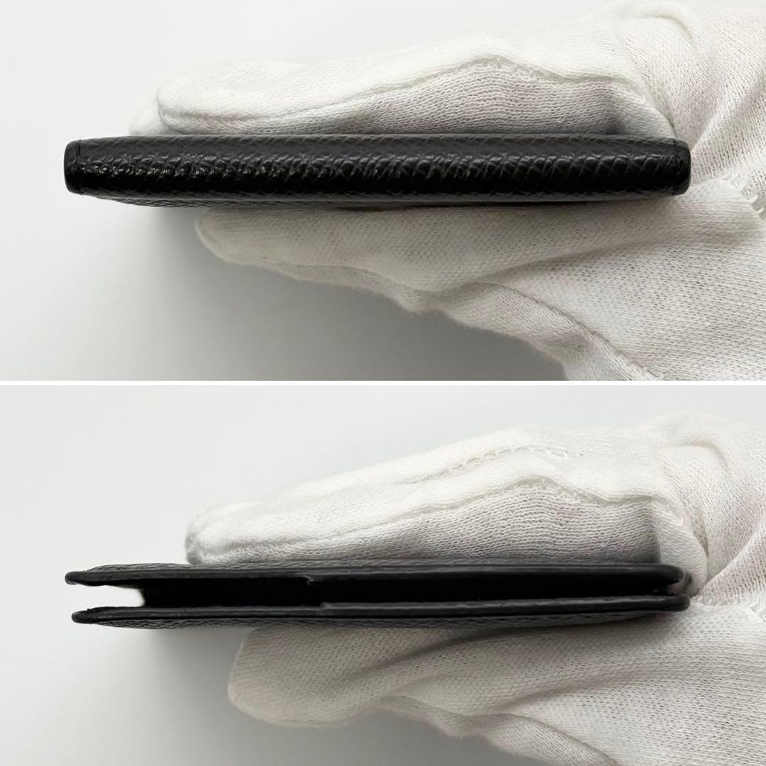 ✨極美品 IC内蔵✨ルイヴィトン タイガ マネークリップ カード入れ ブラック