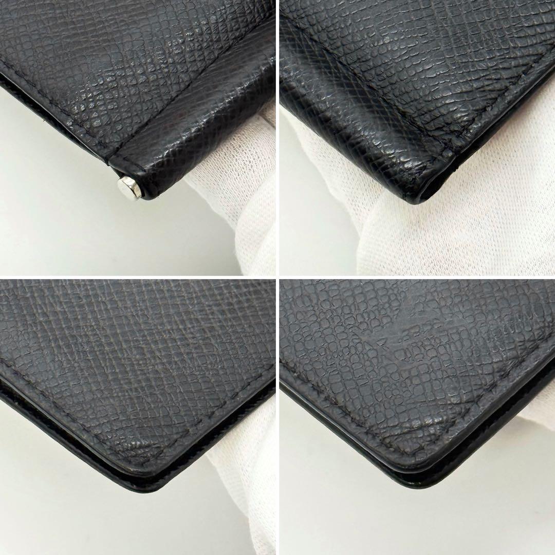 ✨極美品 IC内蔵✨ルイヴィトン タイガ マネークリップ カード入れ ブラック