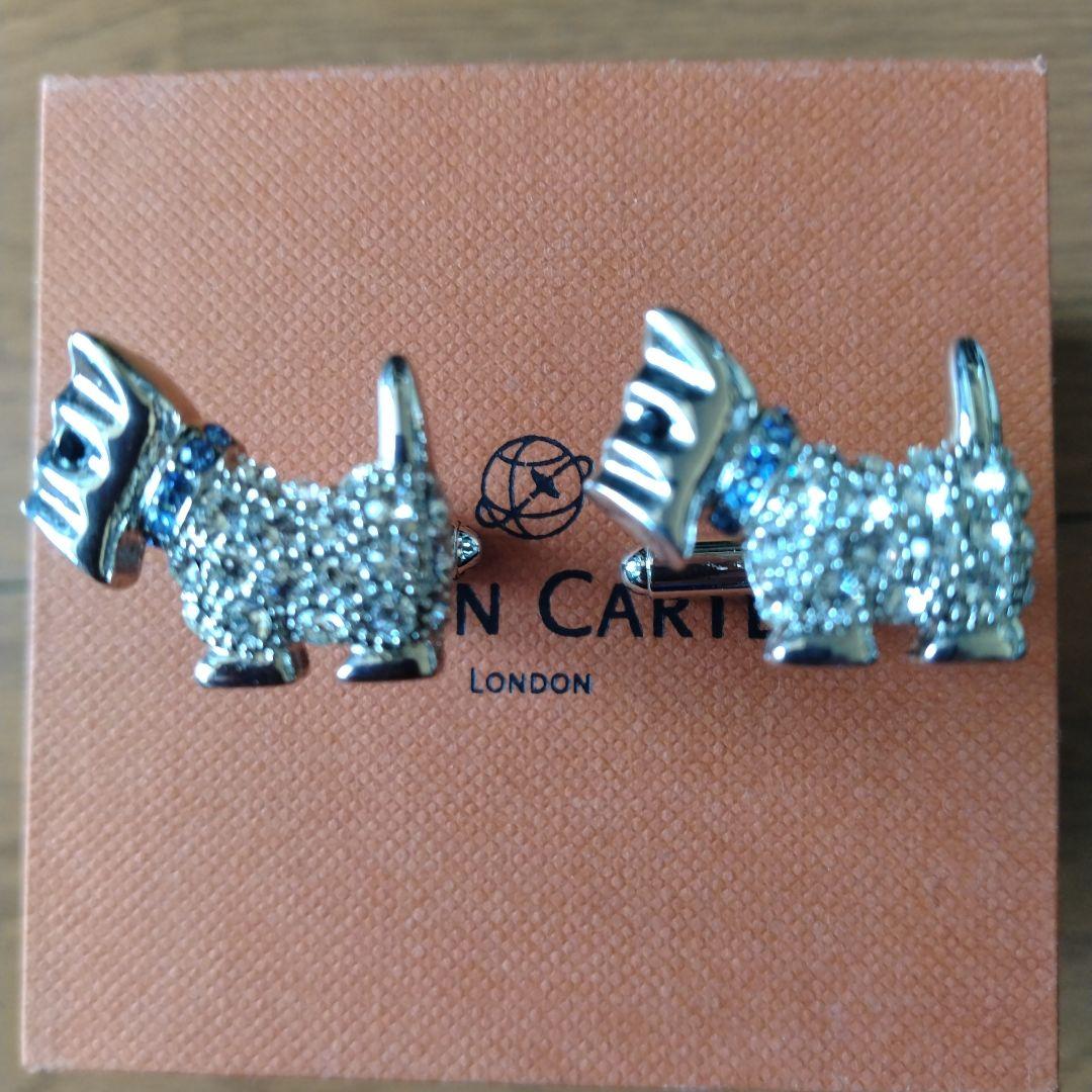 SIMON CARTER スコティッシュテリア／天使悪魔 カフスセット