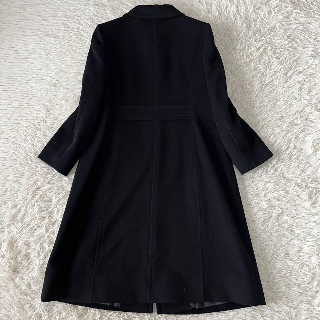 【極美品】キース　アンゴラ混　ウール　ロング　チェスターコート