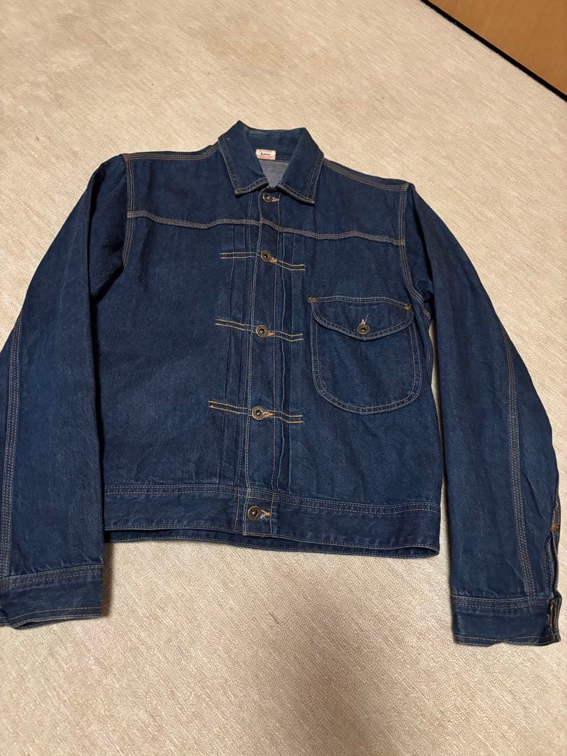 30s 復刻 Lee リー カウボーイ デニムジャケット1st 1011 40