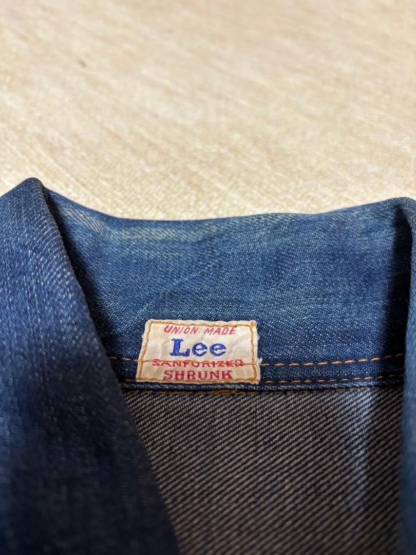30s 復刻 Lee リー カウボーイ デニムジャケット1st 1011 40