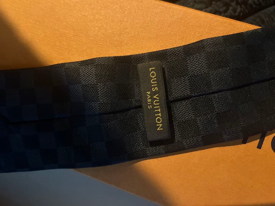 LOUIS VUITTON ダミエ　モノグラム ネクタイ