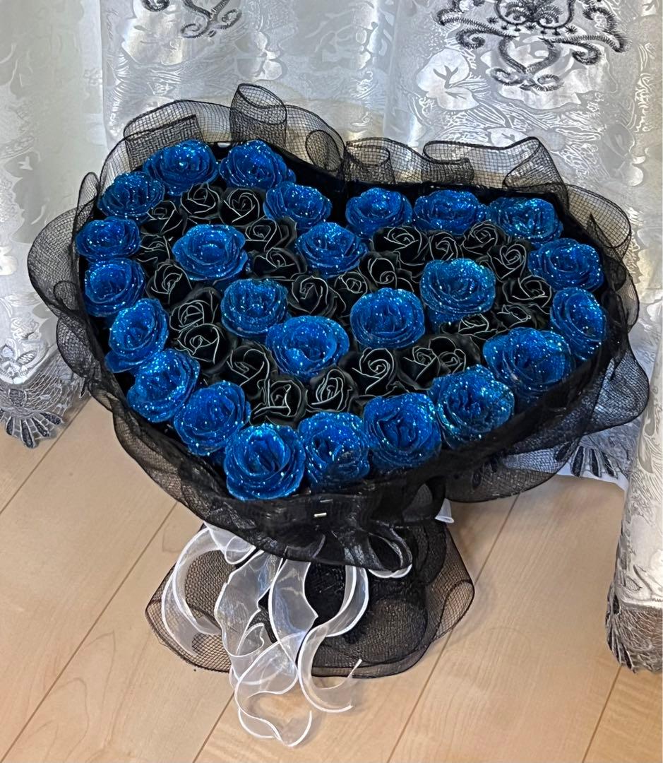 ソープフラワー薔薇 お誕生日 ・記念日 プレゼント . 成人式 花束