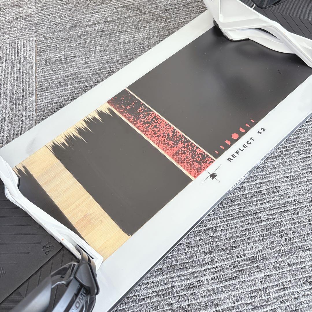 17ほぼ未使用❗️超豪華❗️サロモン メンズスノーボードセット★152cm+ビン付