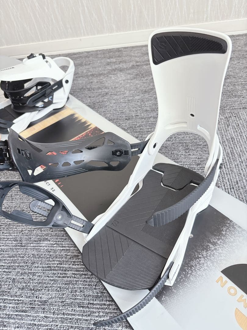 17ほぼ未使用❗️超豪華❗️サロモン メンズスノーボードセット★152cm+ビン付