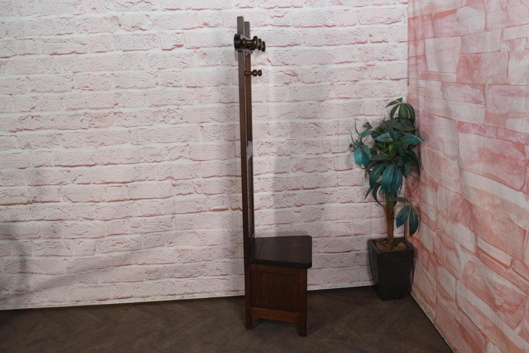 展示品 飛騨産業/HIDA/キツツキ ハンガーラック ホールスタンド コート