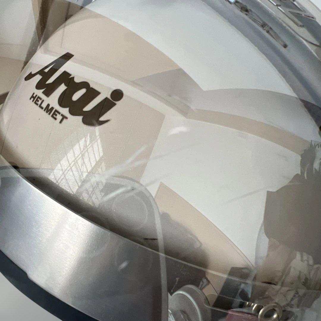 アライ Arai クラシックDC グラスホワイト XLサイズ (61-62cm)