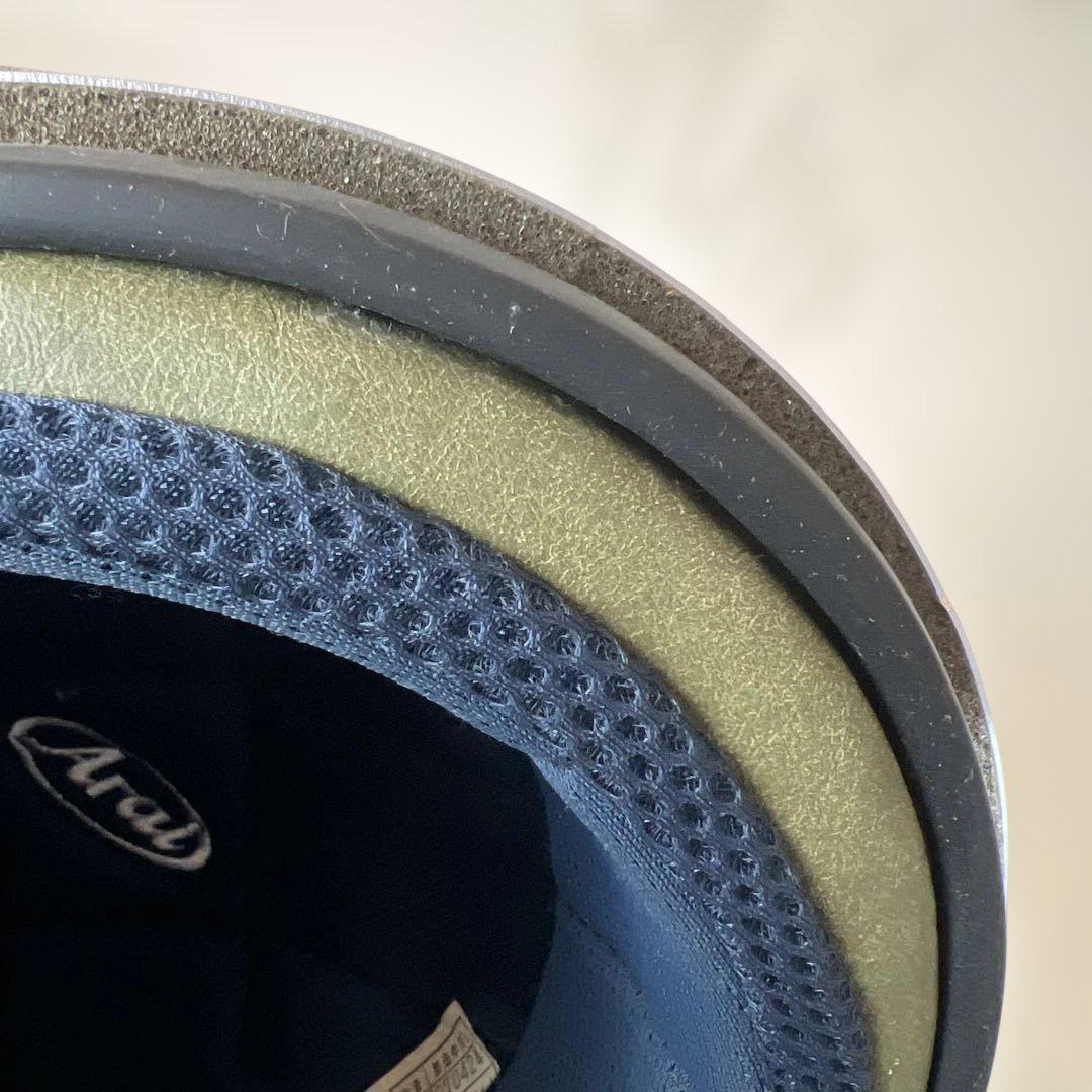 アライ Arai クラシックDC グラスホワイト XLサイズ (61-62cm)