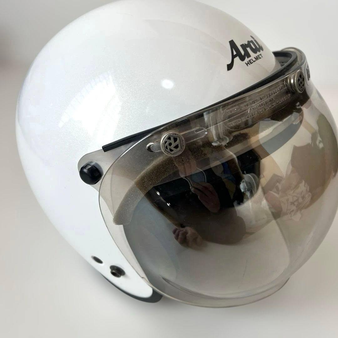 アライ Arai クラシックDC グラスホワイト XLサイズ (61-62cm)