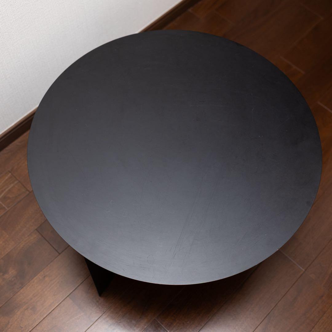 HAY スリットテーブル XL（ブラック）Ø65cm