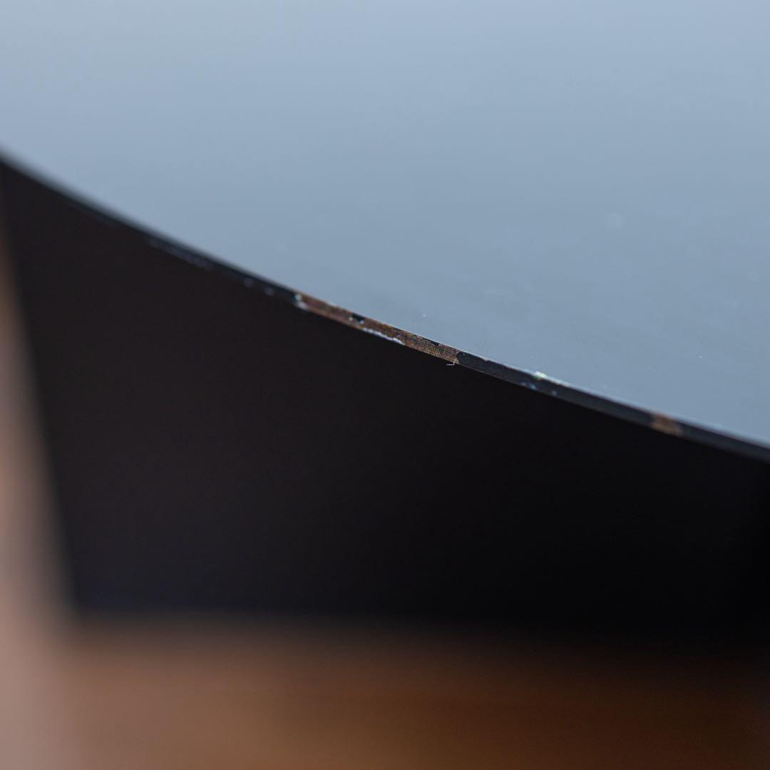 HAY スリットテーブル XL（ブラック）Ø65cm