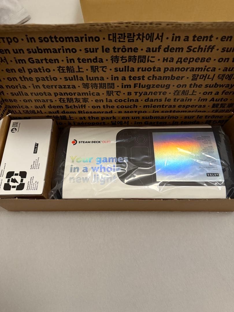 Steam Deck oled 512Gブラック 付属品全てあり