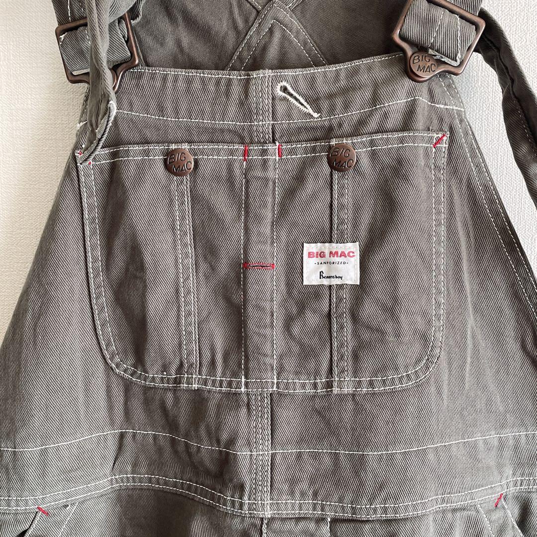 jurivey様美品BIGMAC Beamsboy別注モスグリーンオーバーオール