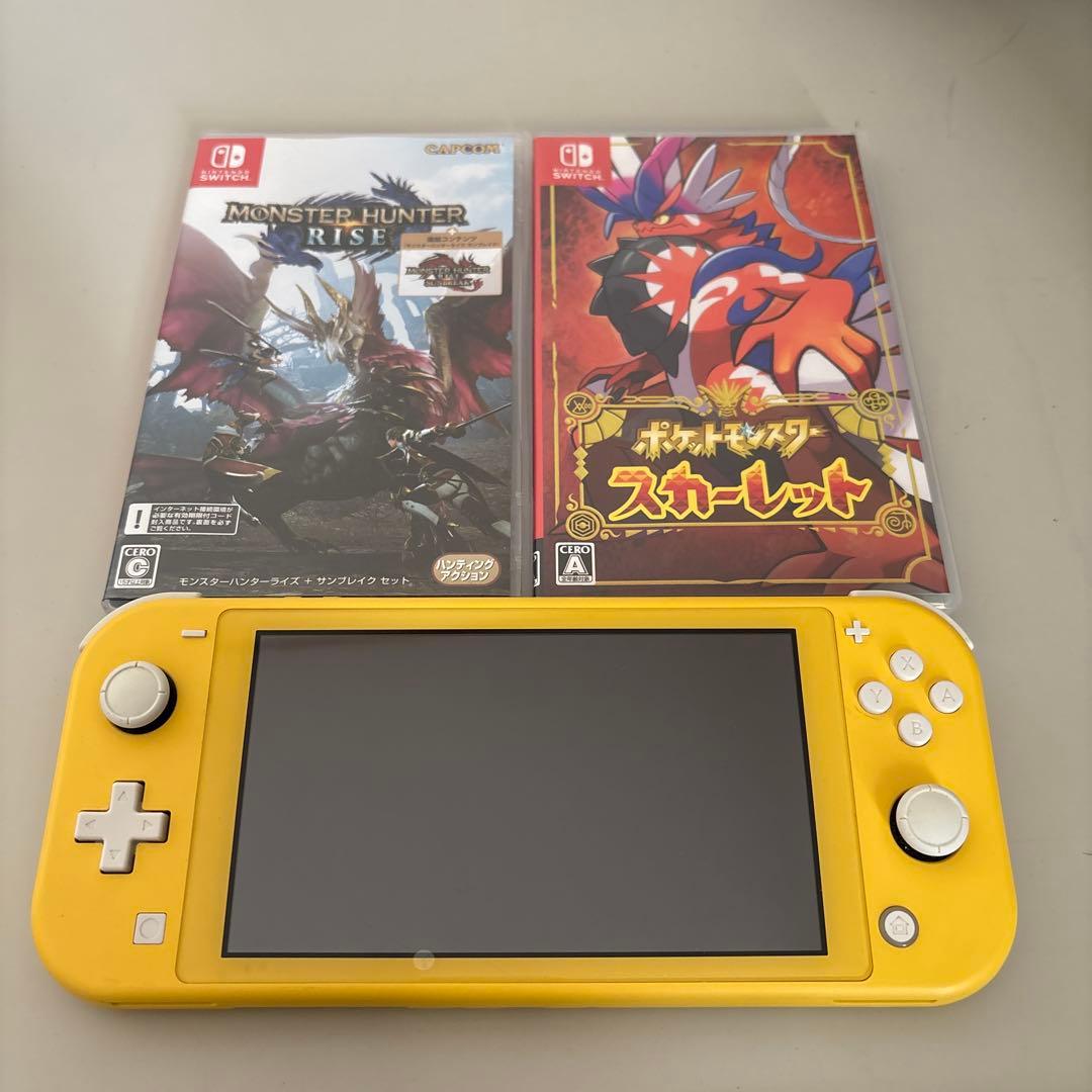 Nintendo Switch Lite イエロー ポケモンスカーレット
