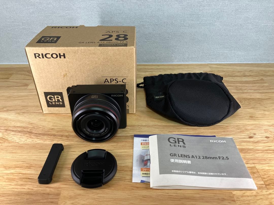 ショット数72回 RICOH GR LENS A12 28mm F2.5