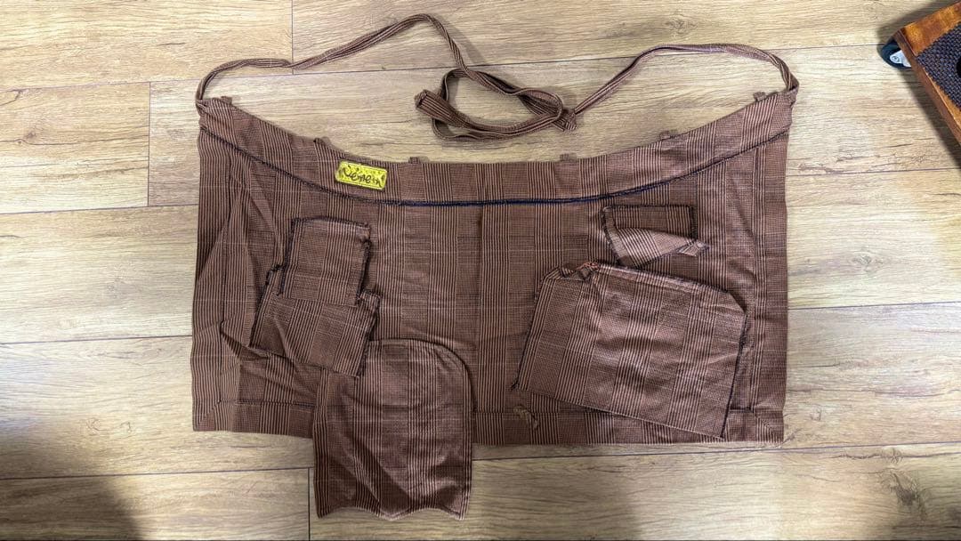 ネメス nemeth エプロン チェック柄 前掛け