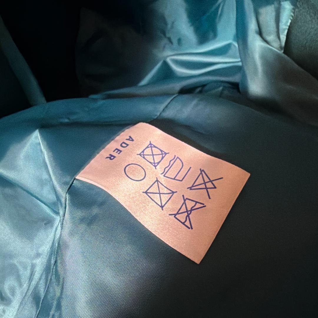 新品未使用 ADERERRORA2 グリーン アーダーエラー ロングコート