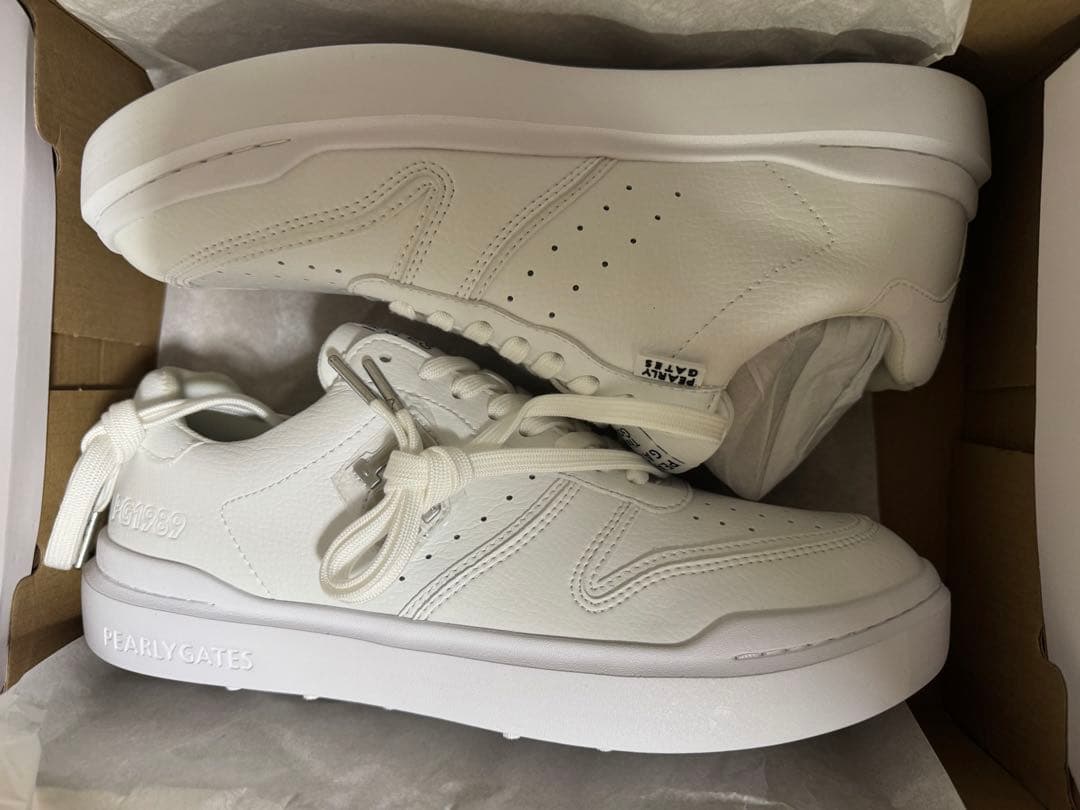 PEARLY GATES ホワイト スニーカー　新品未使用