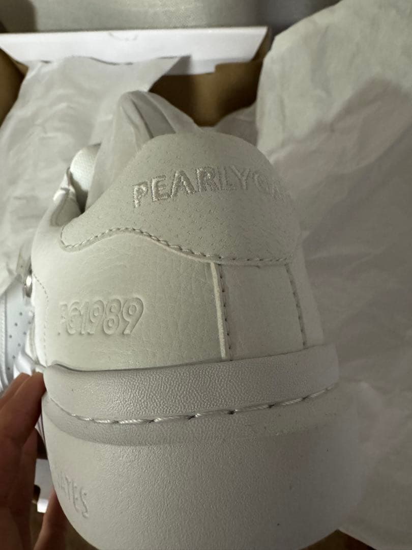 PEARLY GATES ホワイト スニーカー　新品未使用