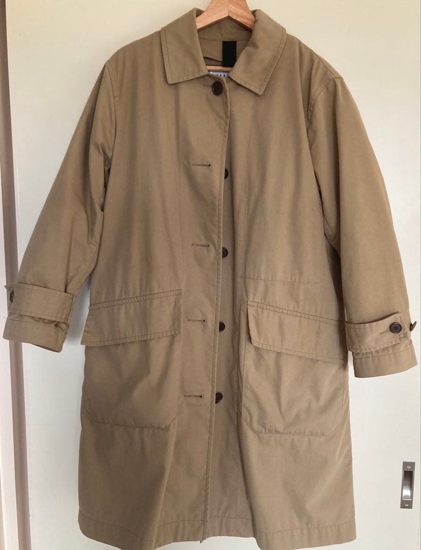 MHL. ダウンライナー付き ステンカラーコート スプリングコート ベージュ 1