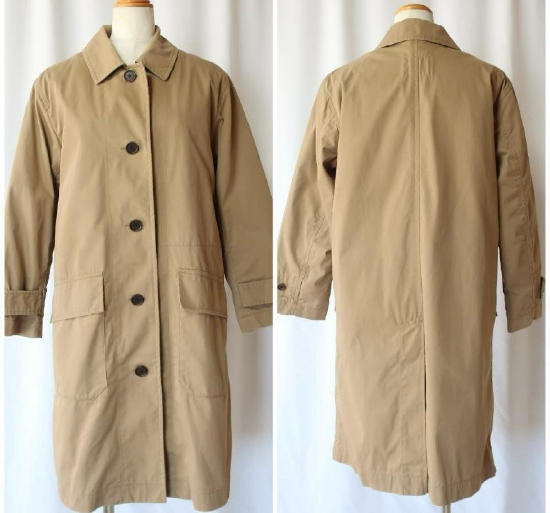 MHL. ダウンライナー付き ステンカラーコート スプリングコート ベージュ 1
