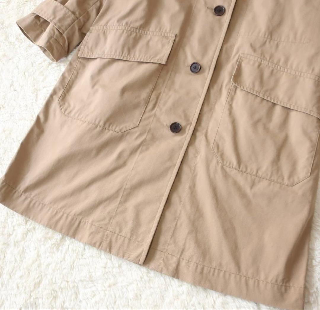 MHL. ダウンライナー付き ステンカラーコート スプリングコート ベージュ 1