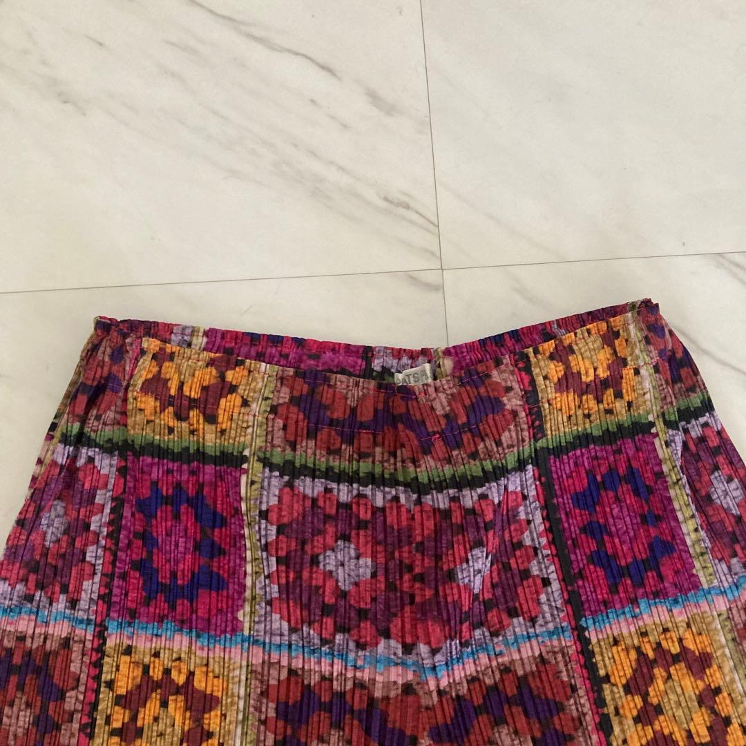 ＊希少・レア柄 ・未着用＊プリーツプリーズ パンツ サイズ1