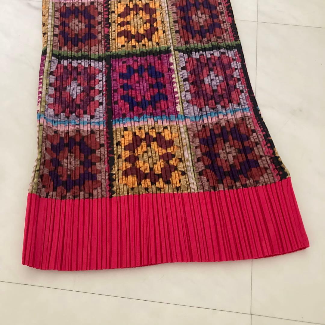 ＊希少・レア柄 ・未着用＊プリーツプリーズ パンツ サイズ1