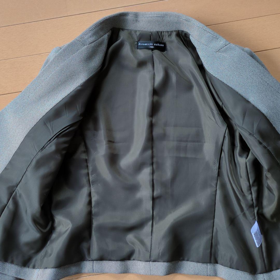 【150】ヒロミチナカノ　キッズフォーマルスーツセットアップ　3点セット　卒服