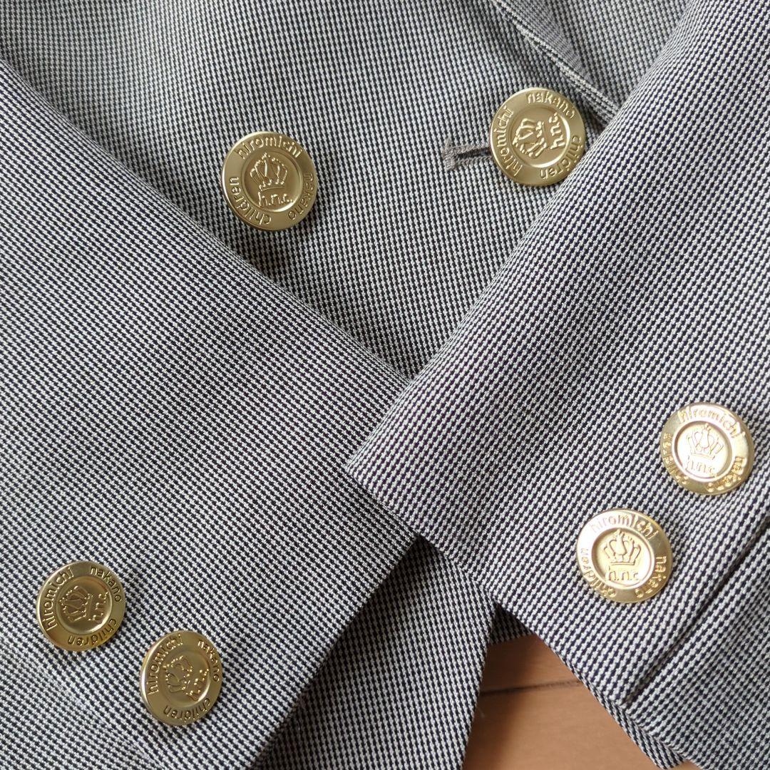 【150】ヒロミチナカノ　キッズフォーマルスーツセットアップ　3点セット　卒服