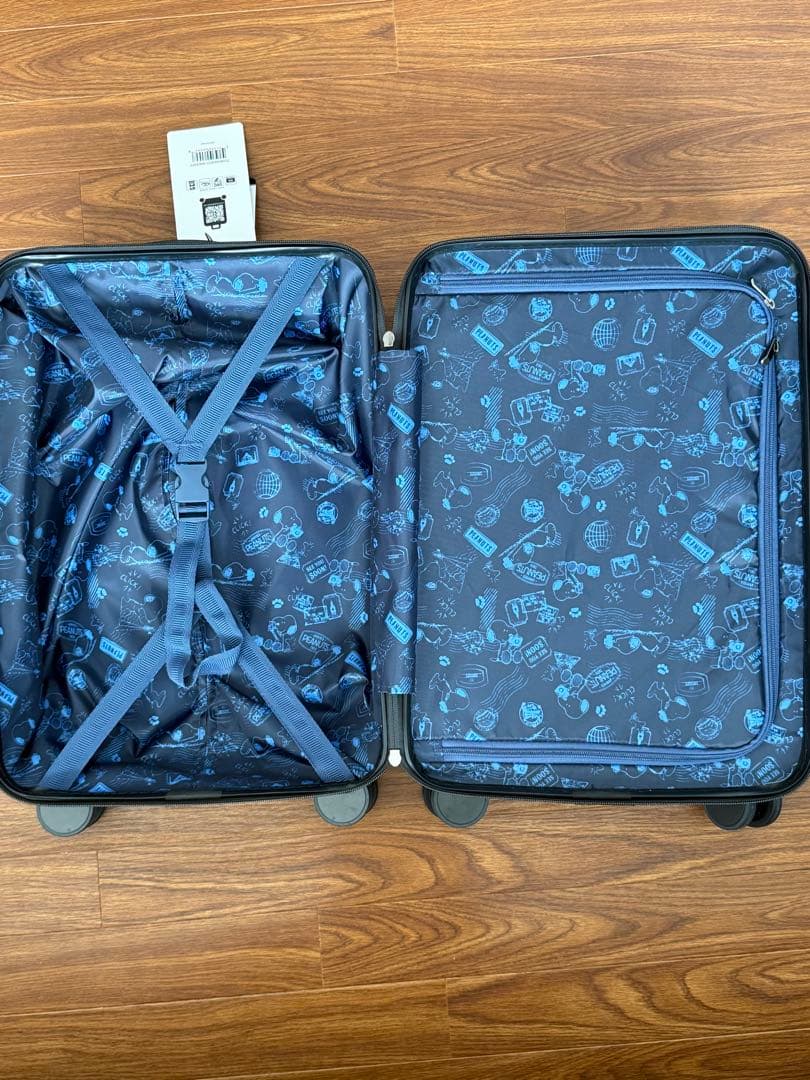 タグ付き新品　スヌーピー　キャリーケース　布バッグ付