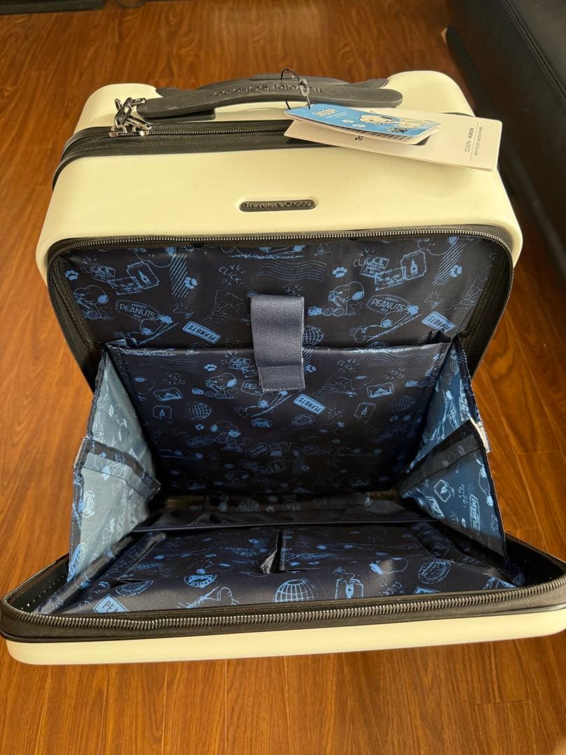 タグ付き新品　スヌーピー　キャリーケース　布バッグ付